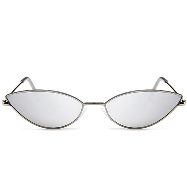 KUJUNY Women Cat Eye Sunglasses Cute Sexy Brand Designer Glasses Summer Retro Small Frame Black Red Cateye Sun Glasses
