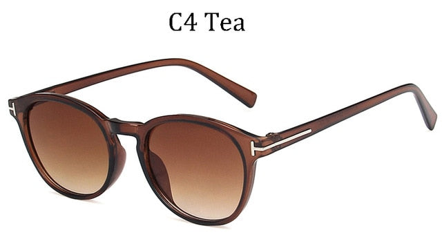 AOZE 2020 new Tom round sunglasses style pilot designer retro sunglasses fashion street tide sunglasses unisex Women ins Popular