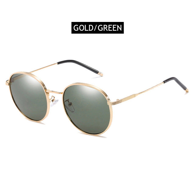 FUQIAN 2020 Oversized Round Polarized Sunglasses Women Fashion Big Sun Glasses Men Vintage Male Glasses For Driving UV400