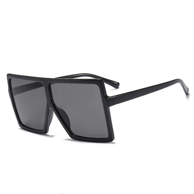 Vintage Big Square Sunglasses Women Goggles Mens Oversize Sun Glasses Female Fashion Famous Brand Black Eyewear Gafas de sol