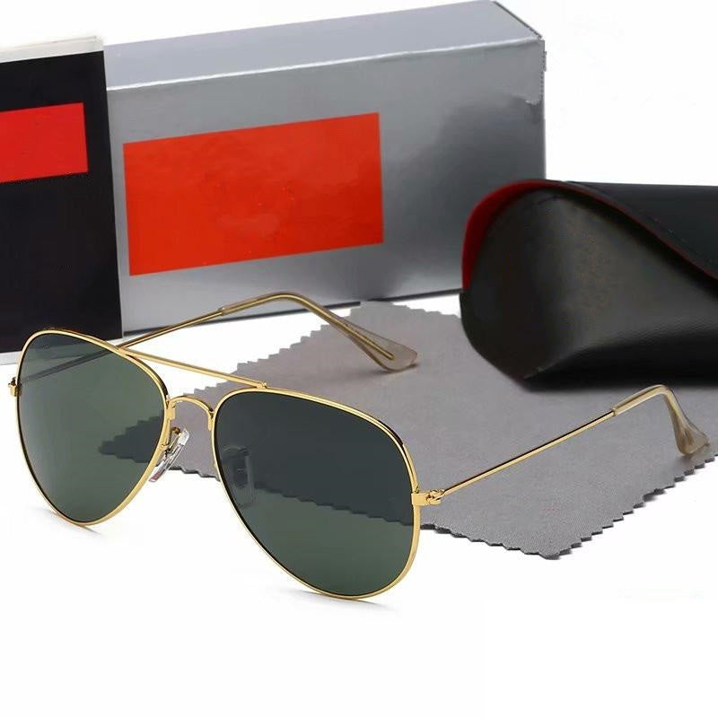 2020 High Quality Aviation Sunglasses Women Brand Designer Pilot Sunglass Women Female Men Sun Glasses For Women Mirror Sunglass