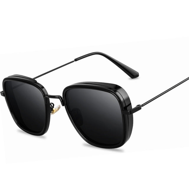 2020 New Sunglasses Steampunk Women Men Sun Glasses Driving Fishing Square Vintage Retro  Fashion Male Goggle UV400 Gafas De Sol